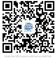 WeChat QR code for the Kids Planet course consultant